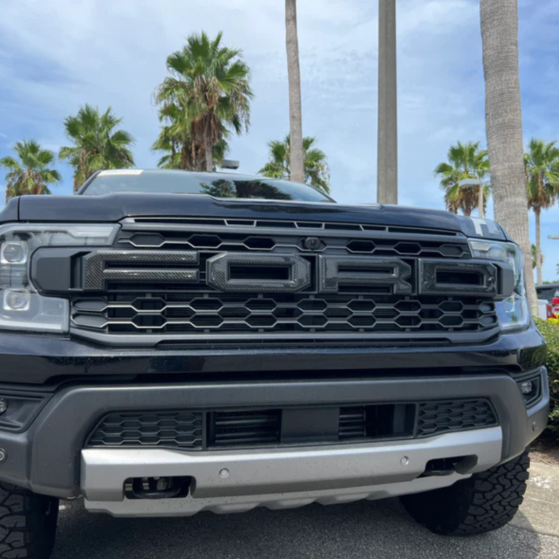 Tufskinz Grille Letter Overlays for Ford Ranger (2024-2025)