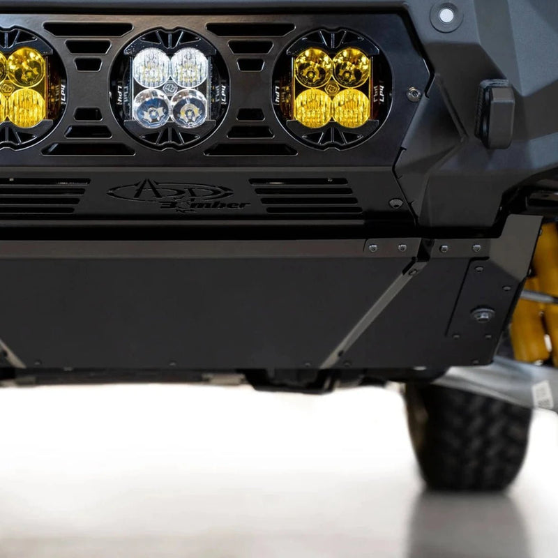 Addictive Desert Designs Bomber/Krawler Front Bumper Skid Plate (2021-2023 Ford Bronco) - Aspire Auto Accessories