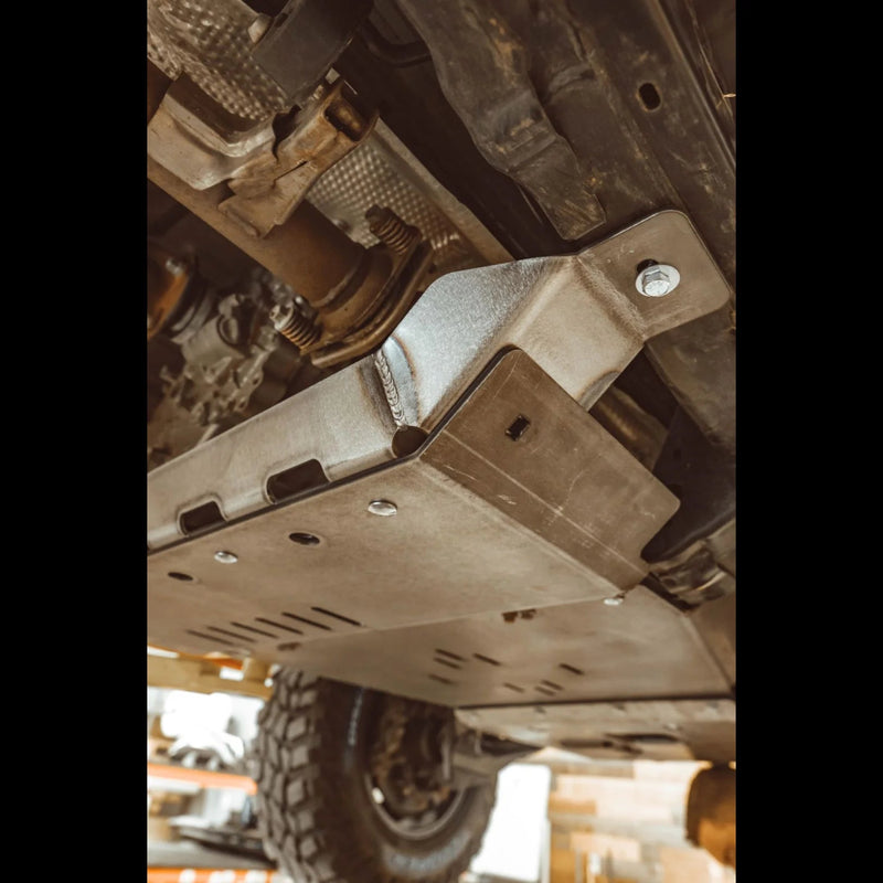 C4 Fabrication Rear Skid Plates (2010-2023 Toyota 4Runner) - Aspire Auto Accessories