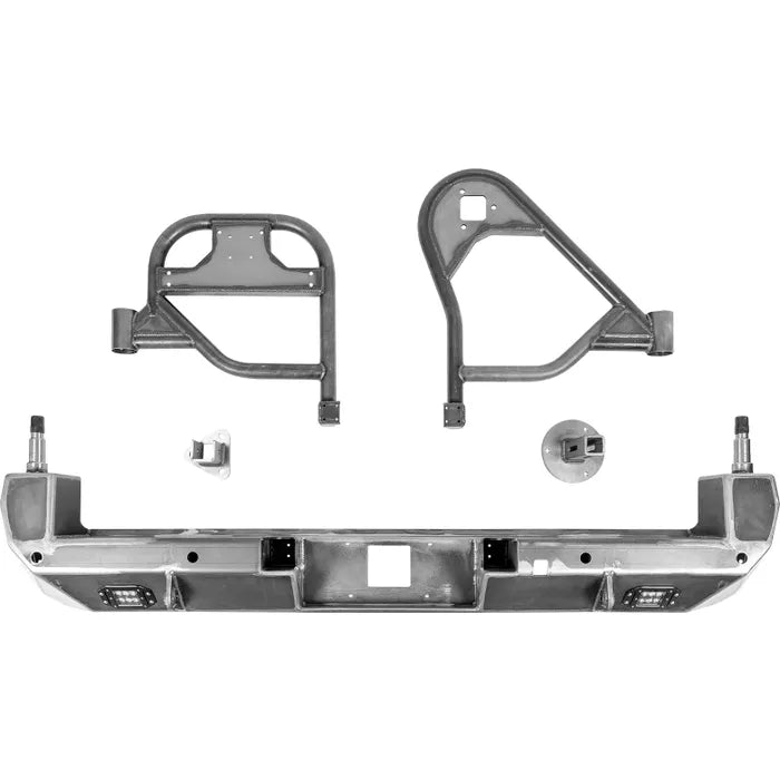 Dual Swing Out Rear Bumper for 2016-2023 Toyota Tacoma - Aspire Auto Accessories