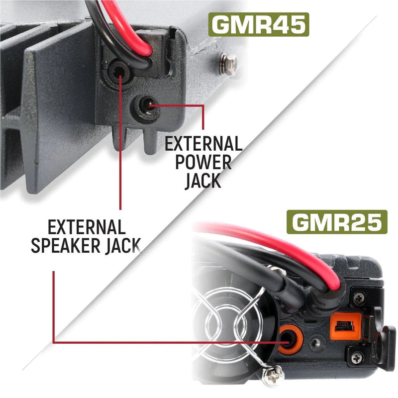 Jeep Wrangler JK and JKU Two-Way GMRS Mobile Radio Kit - Aspire Auto Accessories