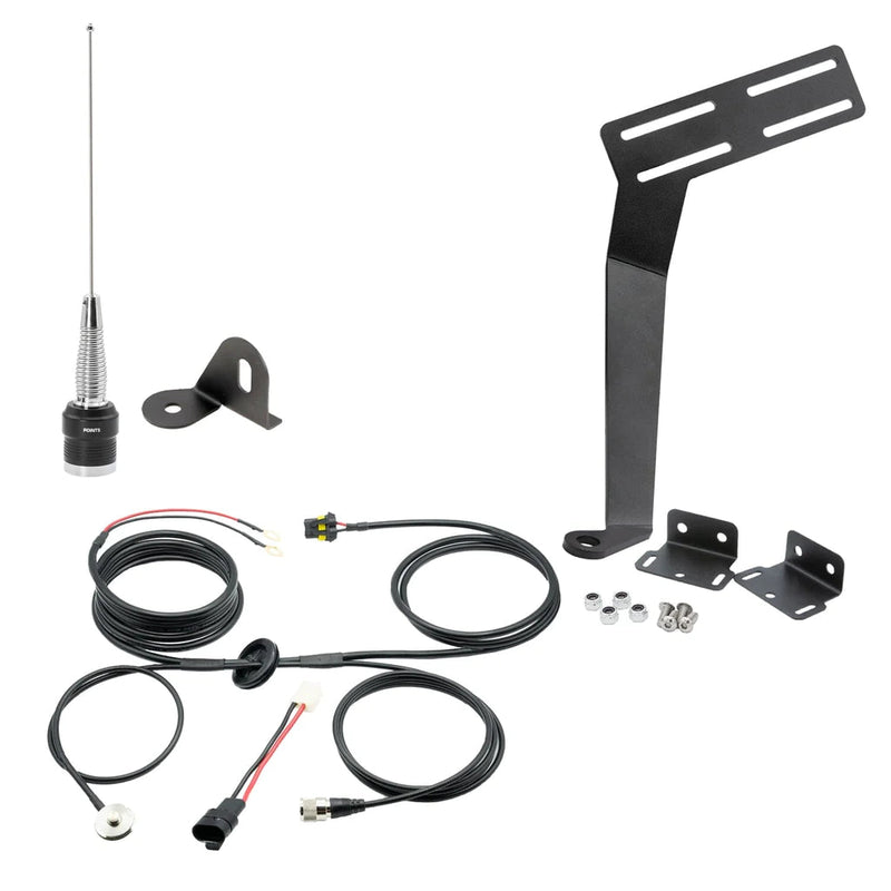 Jeep Wrangler JK and JKU Two-Way GMRS Mobile Radio Kit - Aspire Auto Accessories