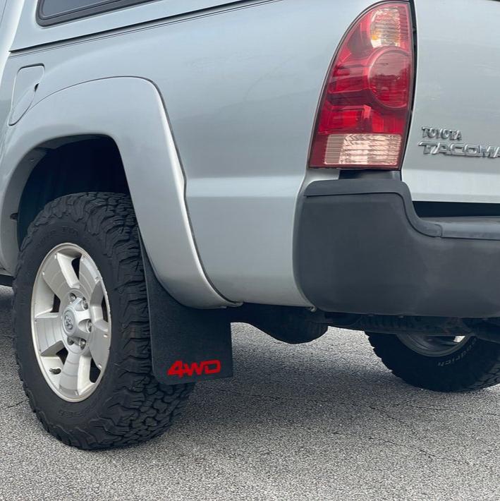 Rear Mud Flaps  Fits 2005-2015 Toyota Tacoma - Aspire Auto Accessories