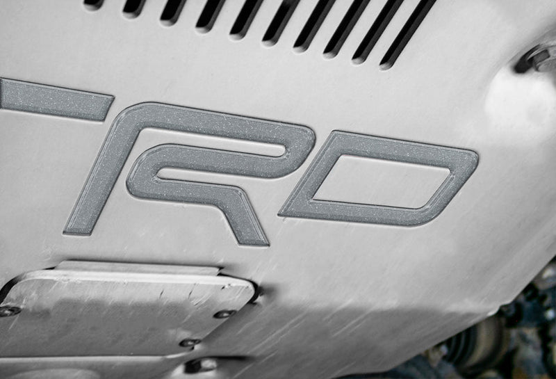 "TRD" Skid Plate Letter Inserts Fits 2019-2021 Toyota Tundra - Aspire Auto Accessories